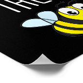 Save the Bees - Milieubescherming Beeke Poster (Hoek)