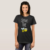 Save the Bees - Milieubescherming Beeke T-shirt (Voorkant volledig)