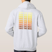 SAVE THE BEES SIMPLE HOODIE (Achterkant)