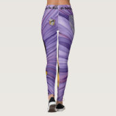 Save The Bees Vrouwen Wandelen Leggings Yoga Broek (Achterkant)