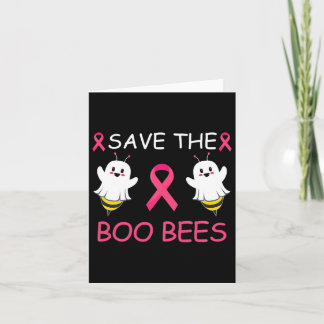 Save The Boo Bees Halloween Leuke Borstkanker Awar Kaart