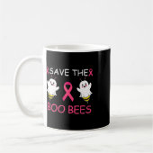 Save The Boo Bees Halloween Leuke Borstkanker Awar Koffiemok (Links)