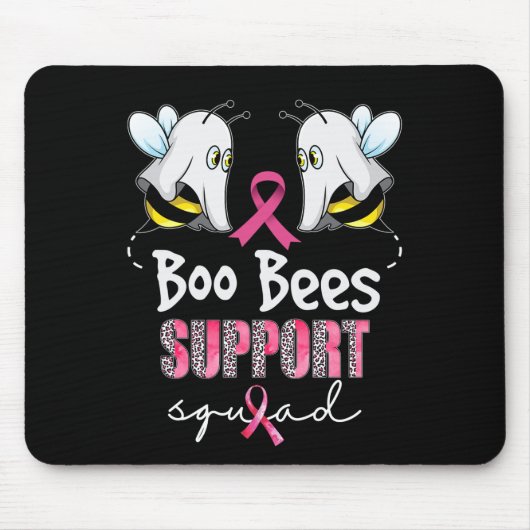 Save the Boo Bees Support Squad Borstkanker Award Muismat (Voorkant)