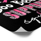 Save the Boo Bees Support Squad Borstkanker Award Poster (Hoek)