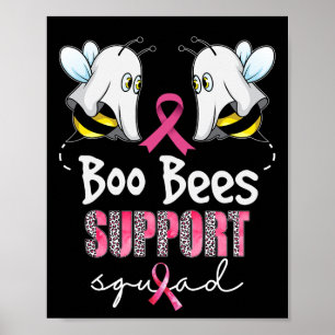 Save the Boo Bees Support Squad Borstkanker Award Poster