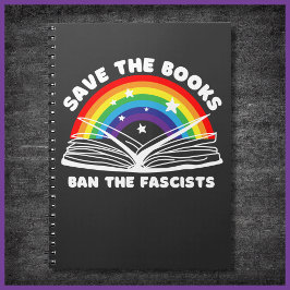 Save the Books - Verbied de fascisten tegen censuu Notitieboek