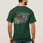 Save the Butterflies Groen T-shirt (Achterkant)