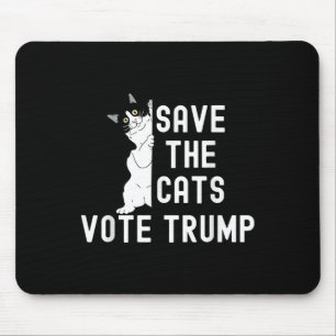 Save the Cats stemmen op Trump's grappige politiek Muismat