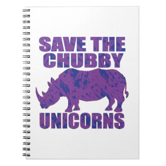 Save-The-Chubby-Unicorns- Notitieboek