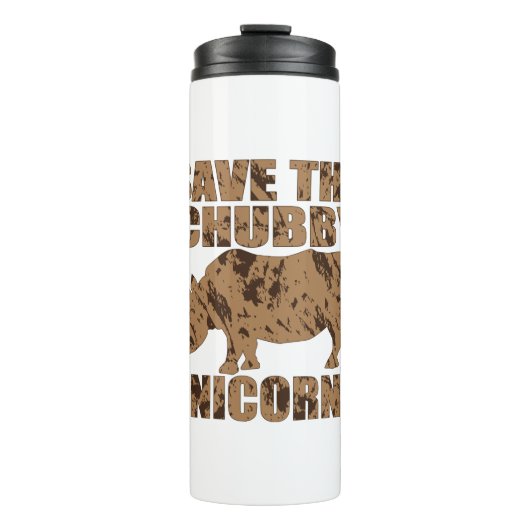 Save-The-Chubby-Unicorns Thermosbeker (Voorkant)