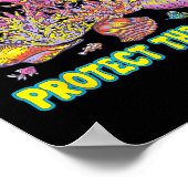 Save the Corals beschermen de riffen voor mannen e Poster (Hoek)