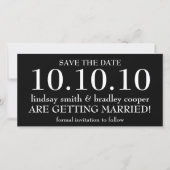 Save the date (Voorkant)