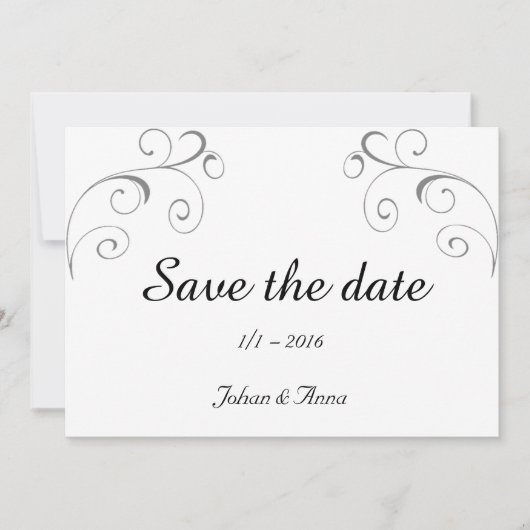 Save the date (Voorkant)
