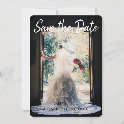 Save the date (Voorkant)