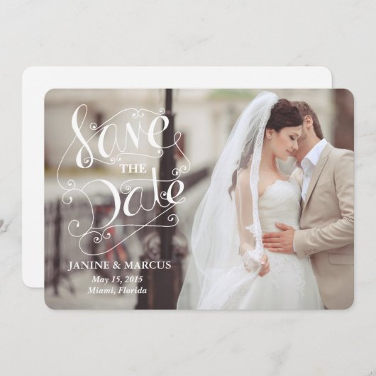 Save the date (Voorkant / Achterkant)