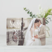 Save the date (Staand voorkant)