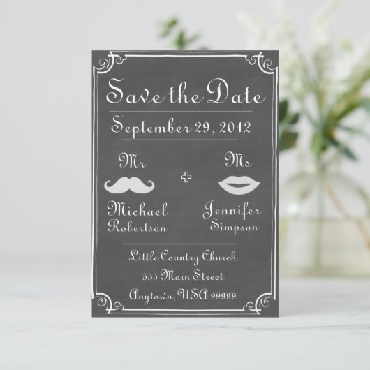 Save the Date (Staand voorkant)