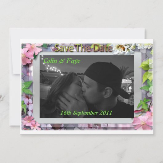Save the date (Voorkant)