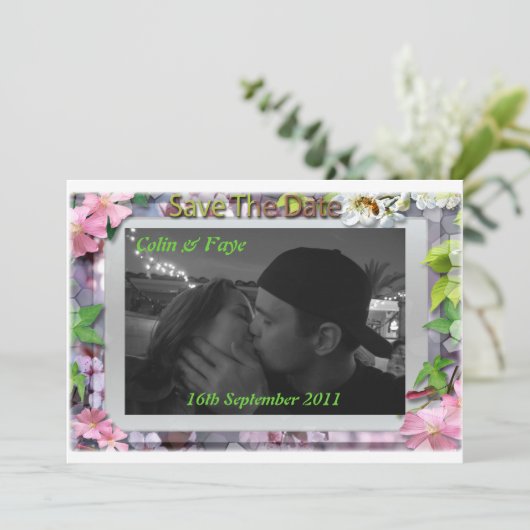 Save the date (Staand voorkant)