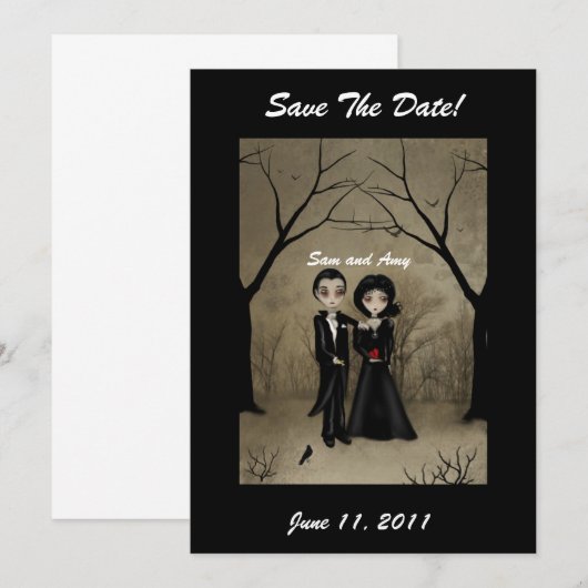 Save the Date (Voorkant / Achterkant)