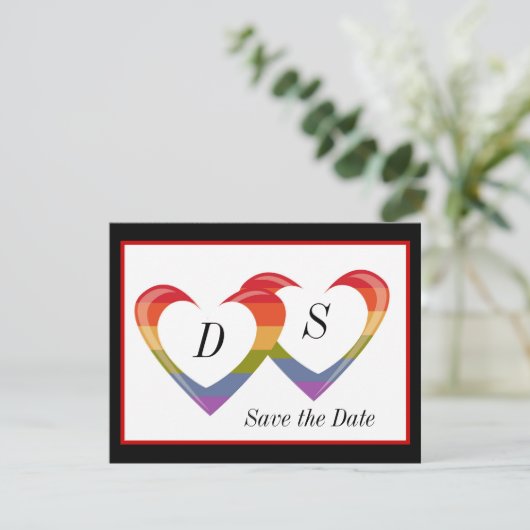 Save the date (Staand voorkant)