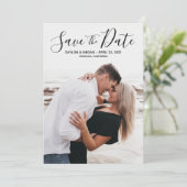 Save the date (Staand voorkant)