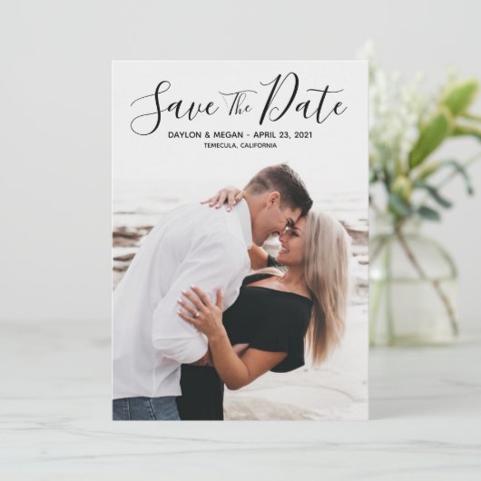 Save the date (Staand voorkant)