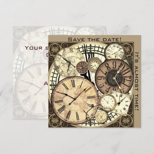 Save the date (Voorkant / Achterkant)