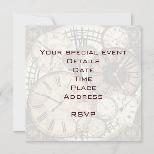 Save the date (Achterkant)