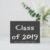 Save the date 2019 aankondigingskaart (Staand voorkant)