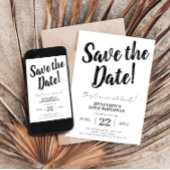 Save The Date 50e Verjaardag Kaart