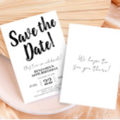 Save The Date 50e Verjaardag Kaart
