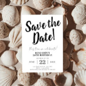 Save The Date 50e Verjaardag Kaart