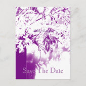 Save the Date 90th Birthday Bloemenboeket Aangepas Aankondigingskaart (Voorkant)