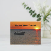 Save the Date 95th Birthday Party, Vissende boot Aankondigingskaart (Staand voorkant)