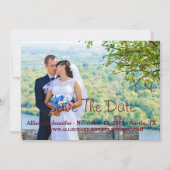 Save The Date Aankondiging (Voorkant)