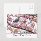 Save The Date Aankondiging Briefkaart (Voorkant / Achterkant)