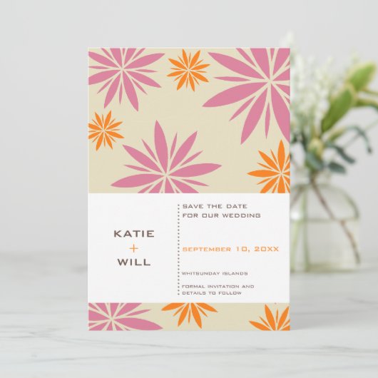 SAVE THE DATE AANKONDIGING :: Vitality 4P (Staand voorkant)