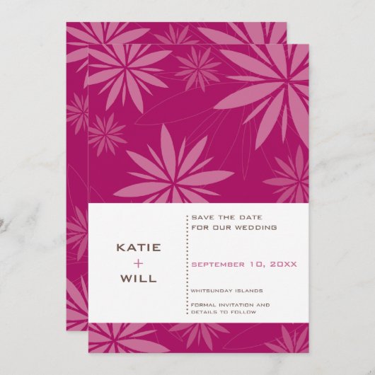 SAVE THE DATE AANKONDIGING :: Vitality 6P (Voorkant / Achterkant)