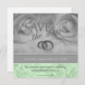 Save the Date-aankondigingen Kaart (Voorkant / Achterkant)