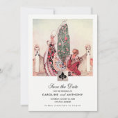 Save the date.  aankondigingen van tekenweddenscha (Voorkant)