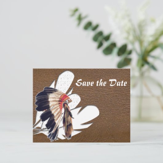 Save the date aankondigingskaart (Staand voorkant)