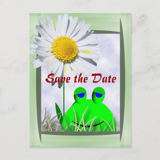 Save the date aankondigingskaart (Voorkant)