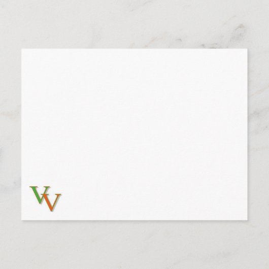 Save the date aankondigingskaart (Achterkant)