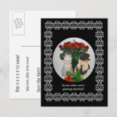 Save the date! aankondigingskaart (Voorkant / Achterkant)