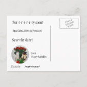 Save the date! aankondigingskaart (Achterkant)