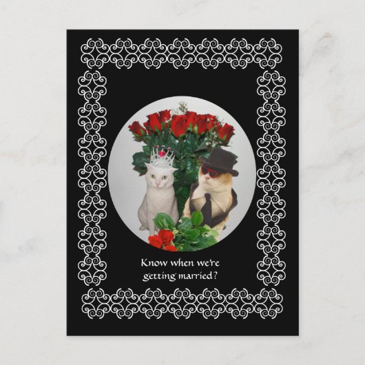 Save the date! aankondigingskaart (Voorkant)