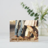 Save the date aankondigingskaart (Staand voorkant)