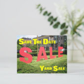 Save the date aankondigingskaart (Staand voorkant)