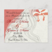 Save the date- aankondigingskaart (Achterkant)